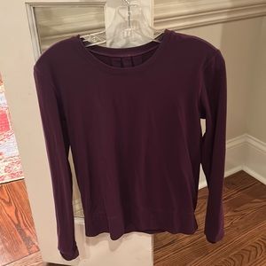Lululemon purple long sleeve shirt